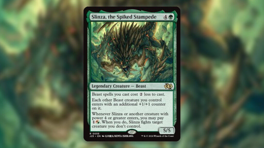 Slinza, the Spiked Stampede