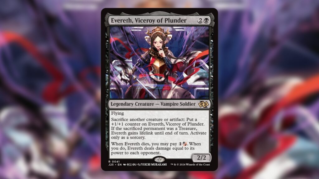 Best Commanders Foundations Jumpstart Evereth, Viceroy of Plunder