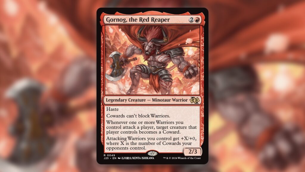 Best Commanders Foundations Jumpstart Gornog, the Red Reaper