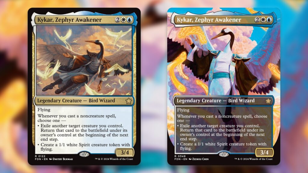 Best Commanders MTG Foundations Kykar, Zephyr Awakener