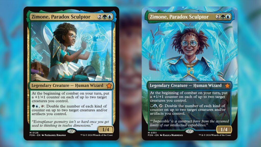 Best Commanders MTG Foundations Zimone, Paradox Sculptor