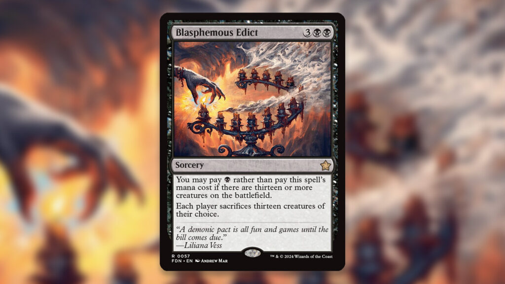 Blasphemous Edict