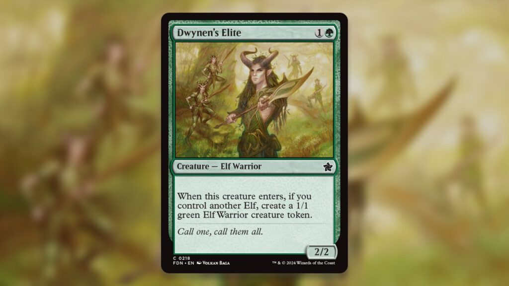 Dwynen's Elite Pauper MTG