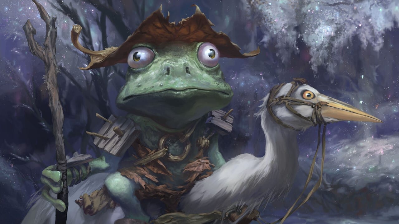 Croaking Counterpart | Innistrad: Midnight Hunt | Art by Yeong Hao Han