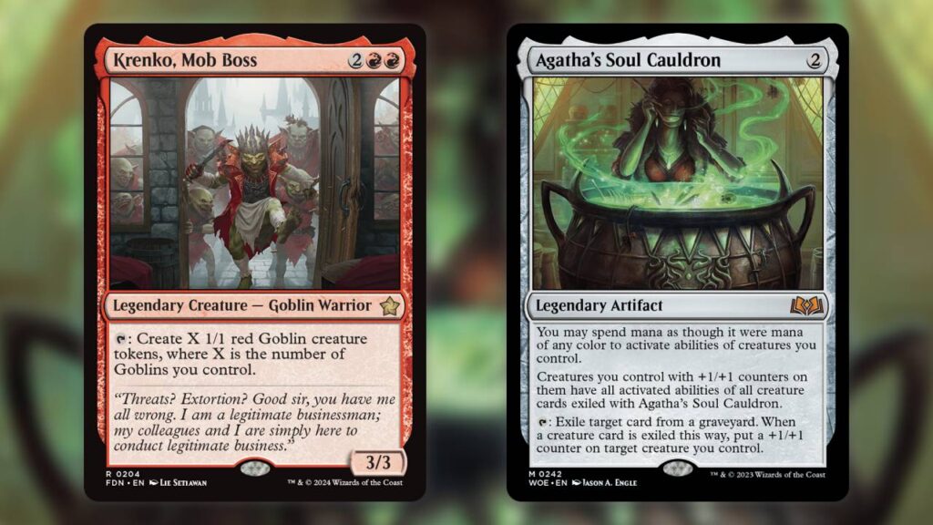 Goblins MTG Foundations Standard Cauldron Combo