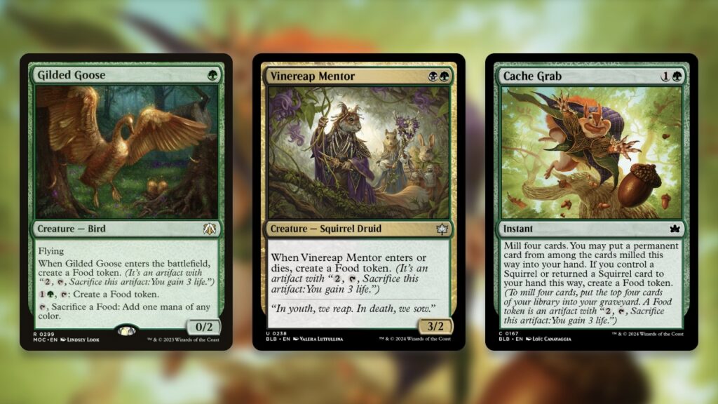 Golgari Food MTG Core Cards