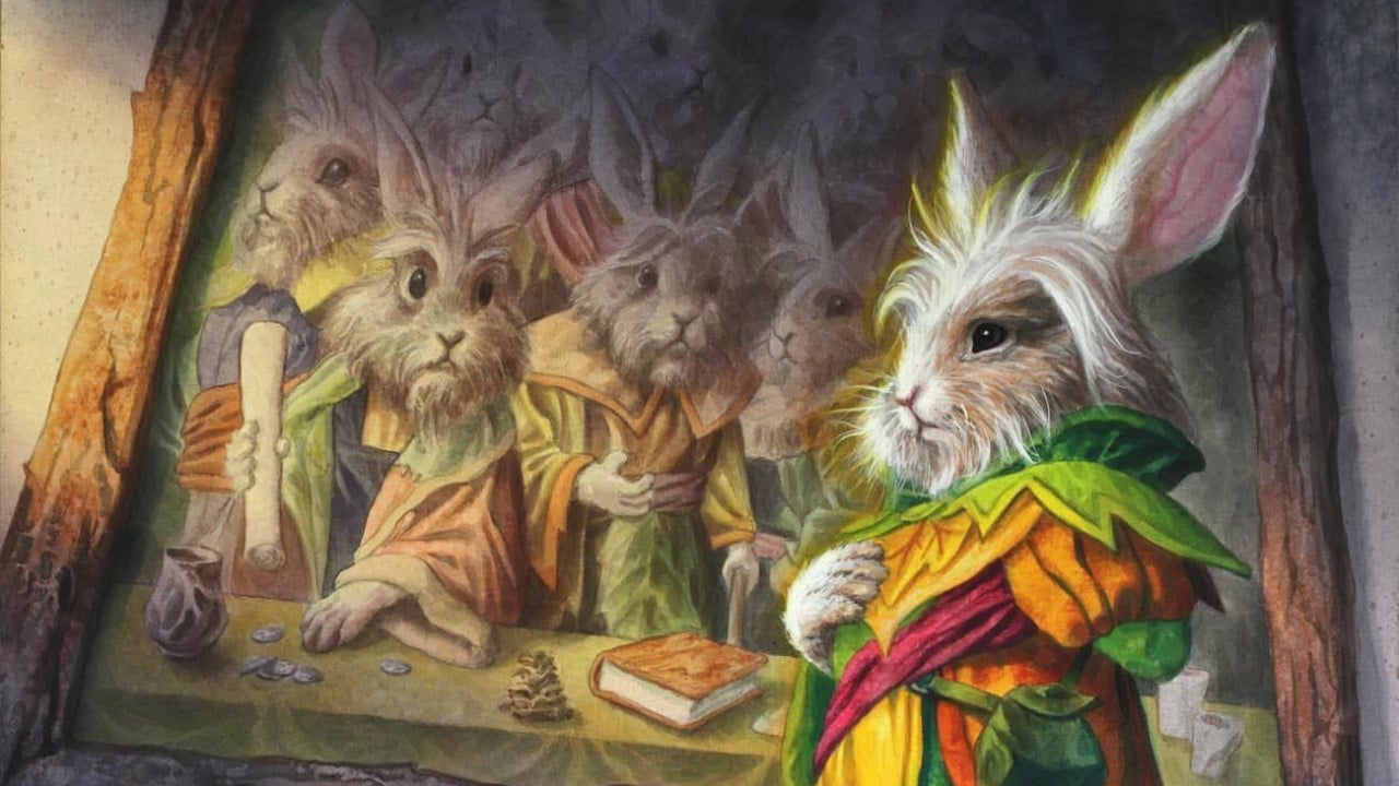 Hare Apparent | MTG Foundations | Art by Milivoj Ceran