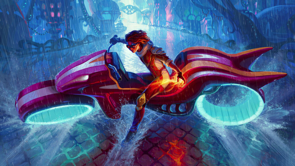 MTG Aetherdrift Artwork