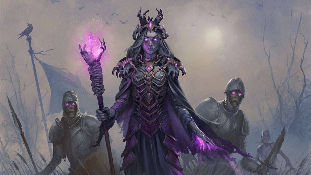 Zul Ashur, Lich Lord | MTG Foundations | Art by PINDURSKI