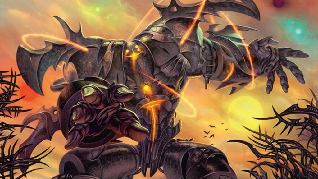 Darksteel Colossus | Wizards Play Network 2024 | Art by Loïc Canavaggia
