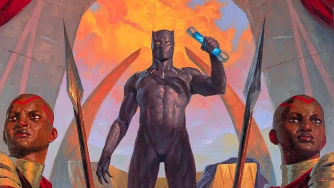 Black Panther, Wakandan King | Secret Lair | Art by Tyler Jacobson
