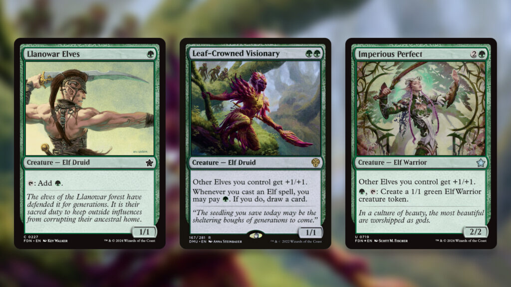 Mono-Green MTG Standard Elves