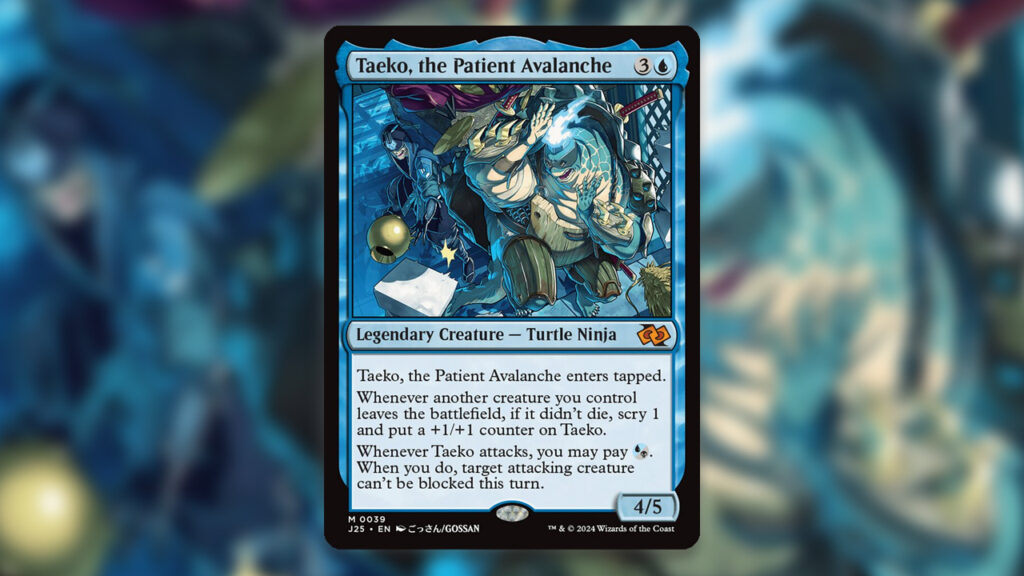 Taeko, the Patient Avalanche