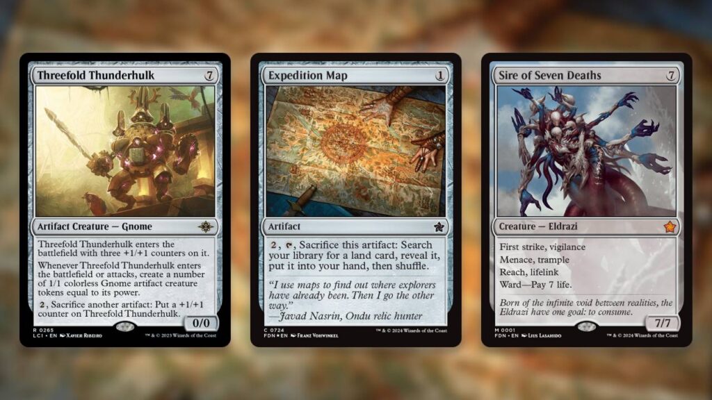Urzatron Lands MTG Foundations Potential