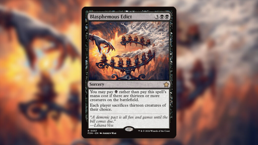 Blasphemous Edict