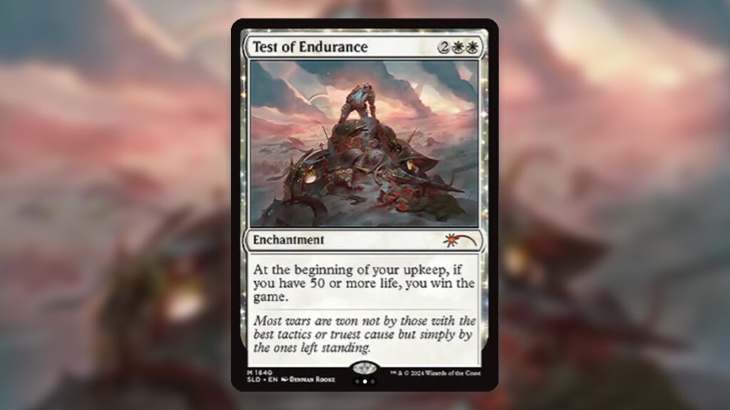 Test of Endurance