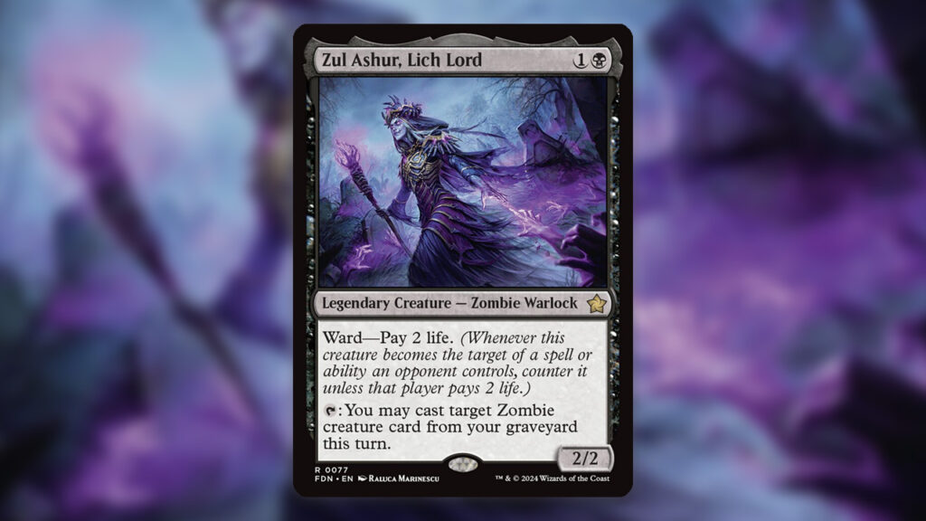 Zul Ashur, Lich Lord