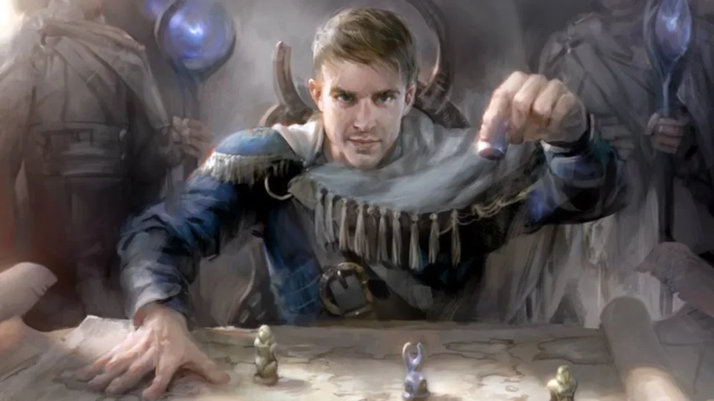 Ampryn Tactician | Magic Origins | Art by Cynthia Sheppard