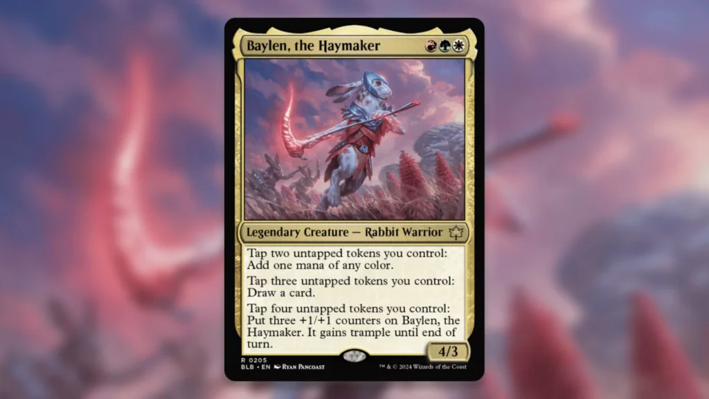 Best MTG Commanders 2024 Baylen, the Haymaker