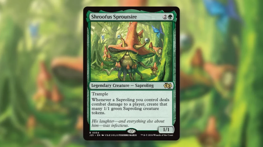 Best MTG Commanders 2024 Shroofus Sproutsire