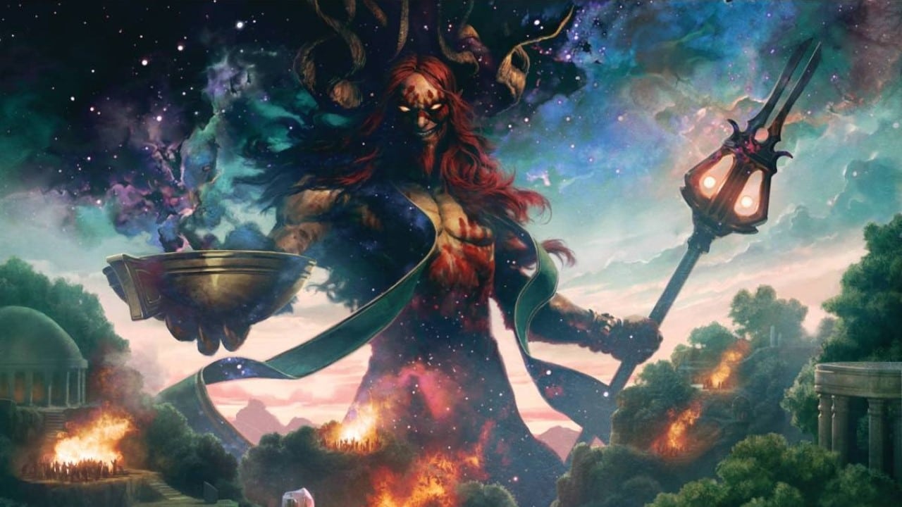 Xenagos, God of Revels | Born of the Gods | Art by Jason Chan