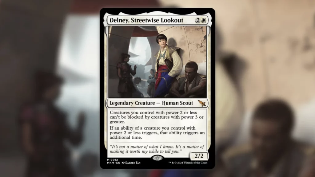 Delney, Streetwise Lookout