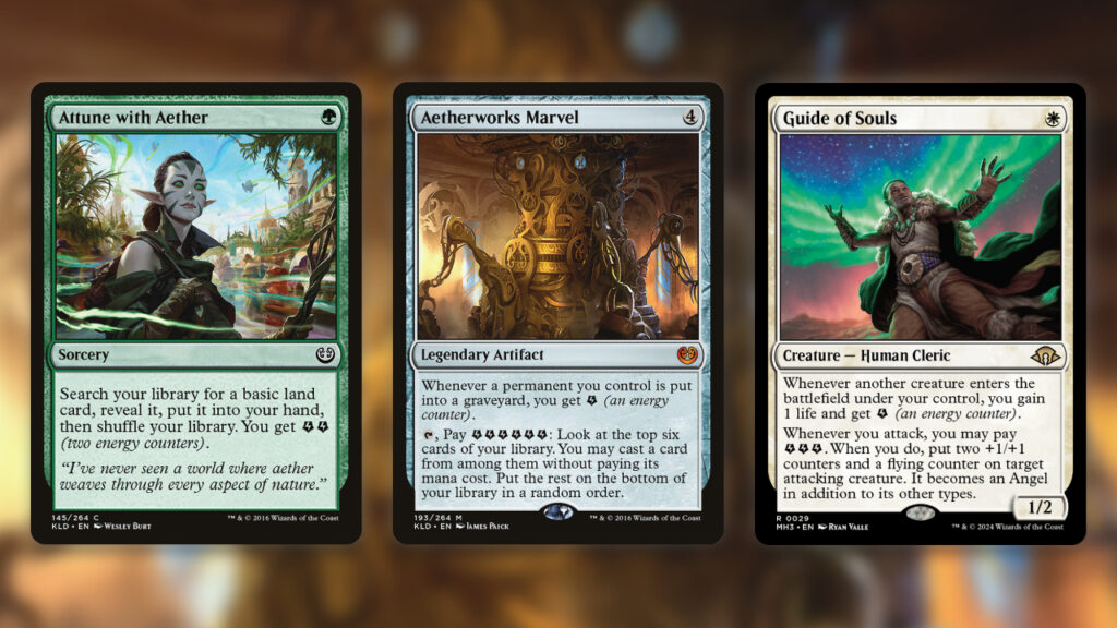 Energy MTG Aetherdrift History