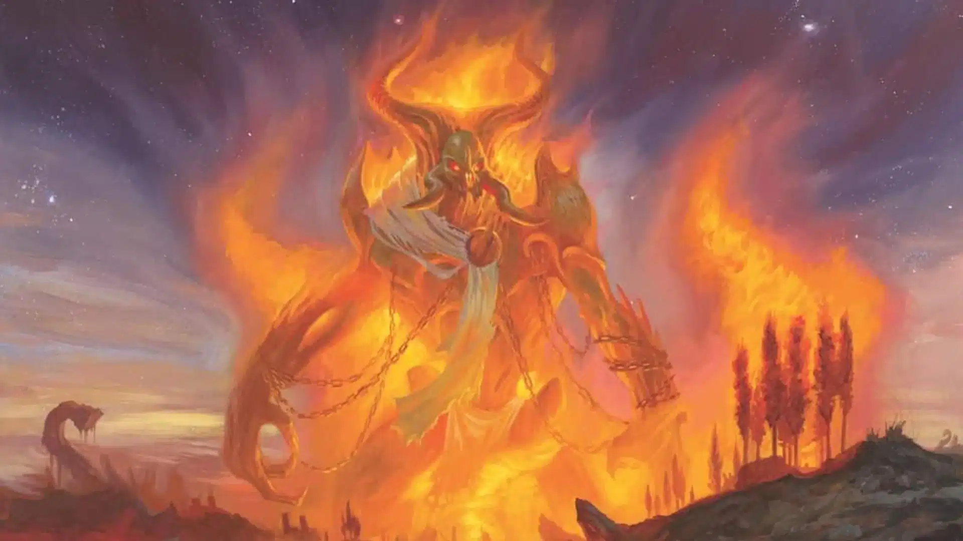 Phlage, Titan of Fire's Fury | Modern Horizons 3 | Art by Lucas Graciano