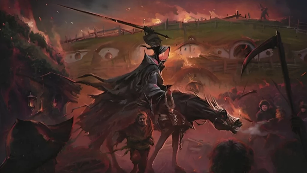 Fear, Fire, Foes! | The Lord of the Rings: Tales of Middle-earth | Art by Hristo D. Chukov