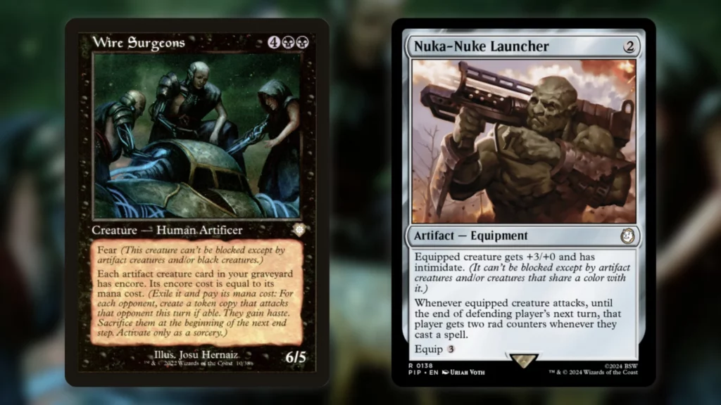 Fear Intimidate MTG Changes