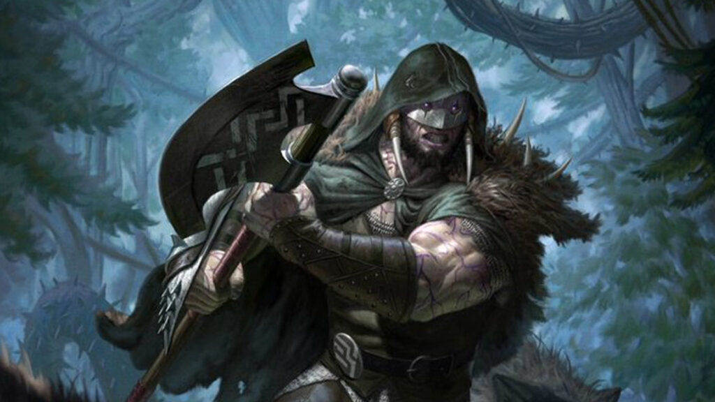 Garruk, Cursed Huntsman | Throne of Eldraine