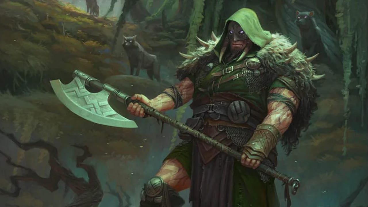 Garruk, Cursed Huntsman | Throne of Eldraine