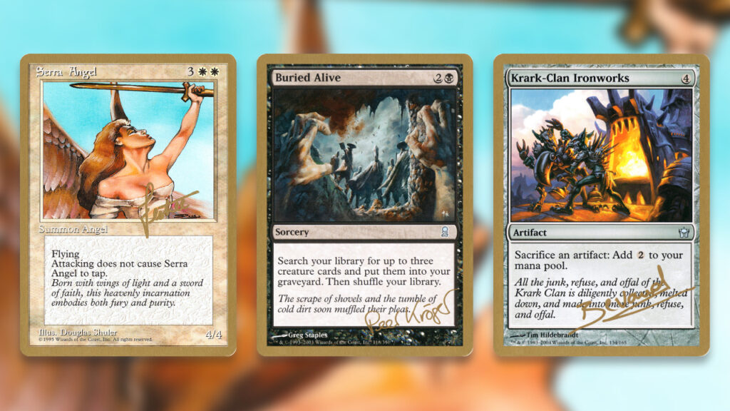 Gold Bordered Cards Aetherdrift Past Examples
