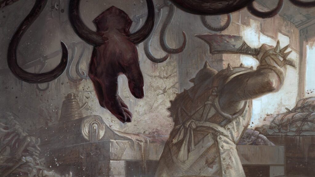 The Meathook Massacre | Innistrad: Midnight Hunt | Art by Chris Seaman