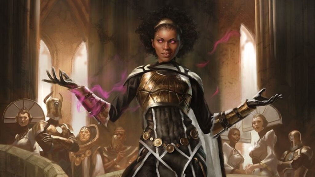 Kaya, Orzhov Usurper | Ravnica Allegiance | Art by Yongjae Choi