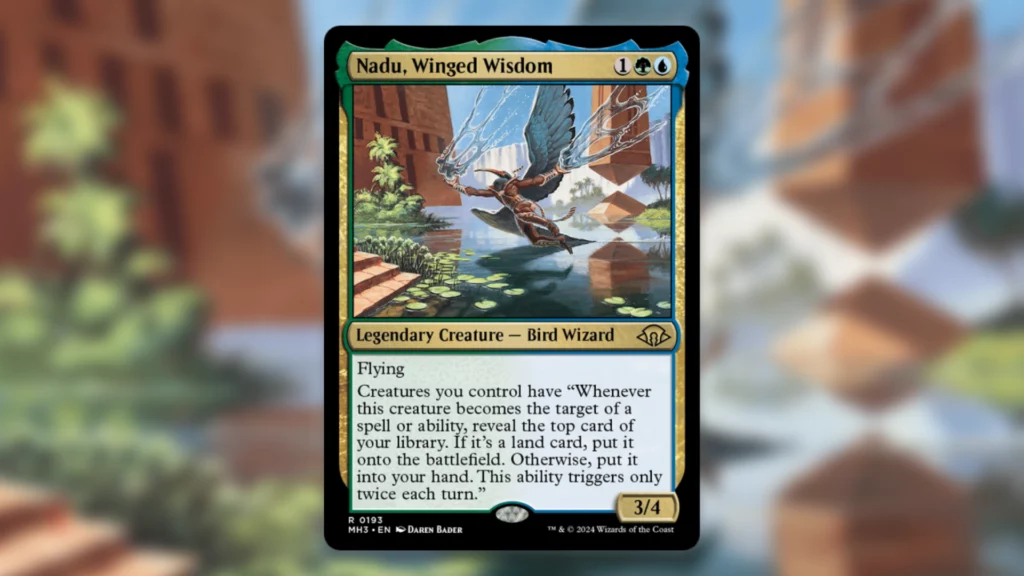 MTG Market 2024 Nadu, Winged Wisdom