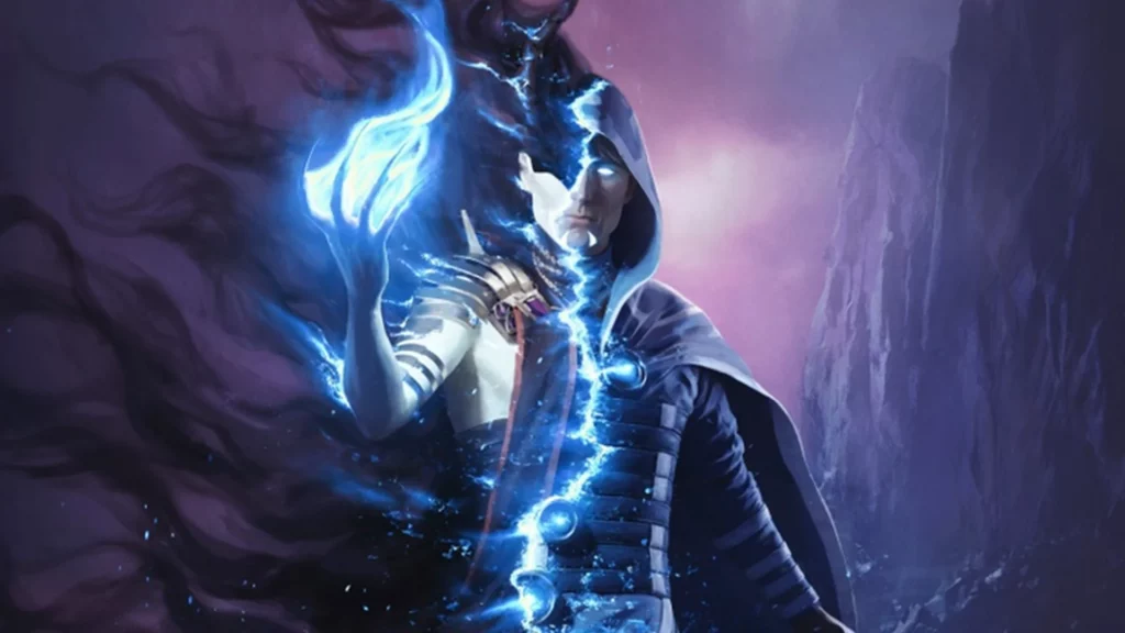 Jace Reawakened | Outlaws of Thunder Junction | Art by Cristi Balanescu