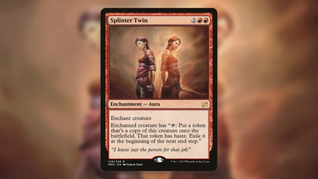Splinter Twin Price Spike MTG