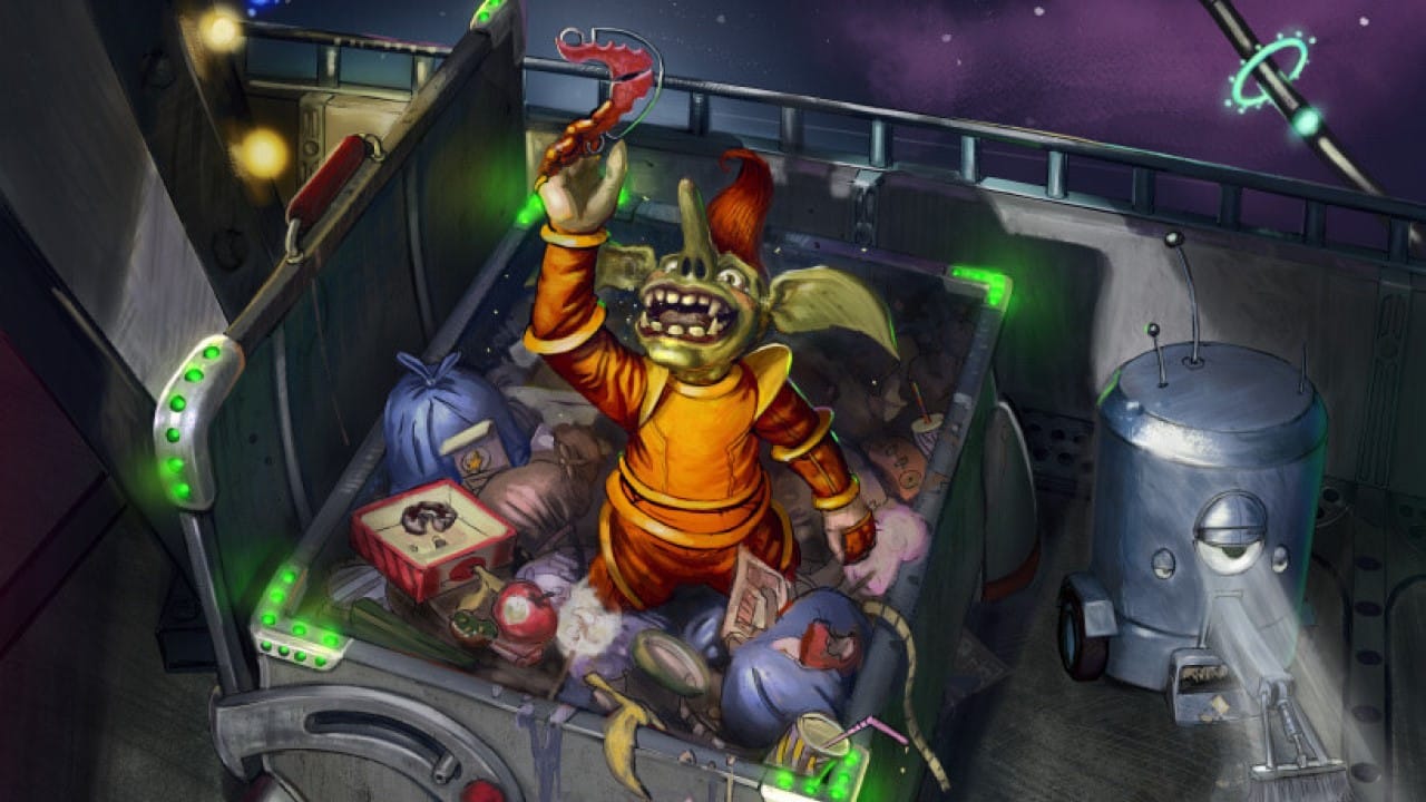 Trash Bin | Unfinity | Art by Greg Bobrowski