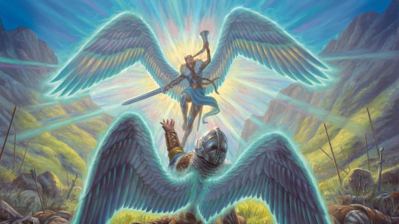 Valkyrie's Call | MTG Foundations | Art by Scott Murphy