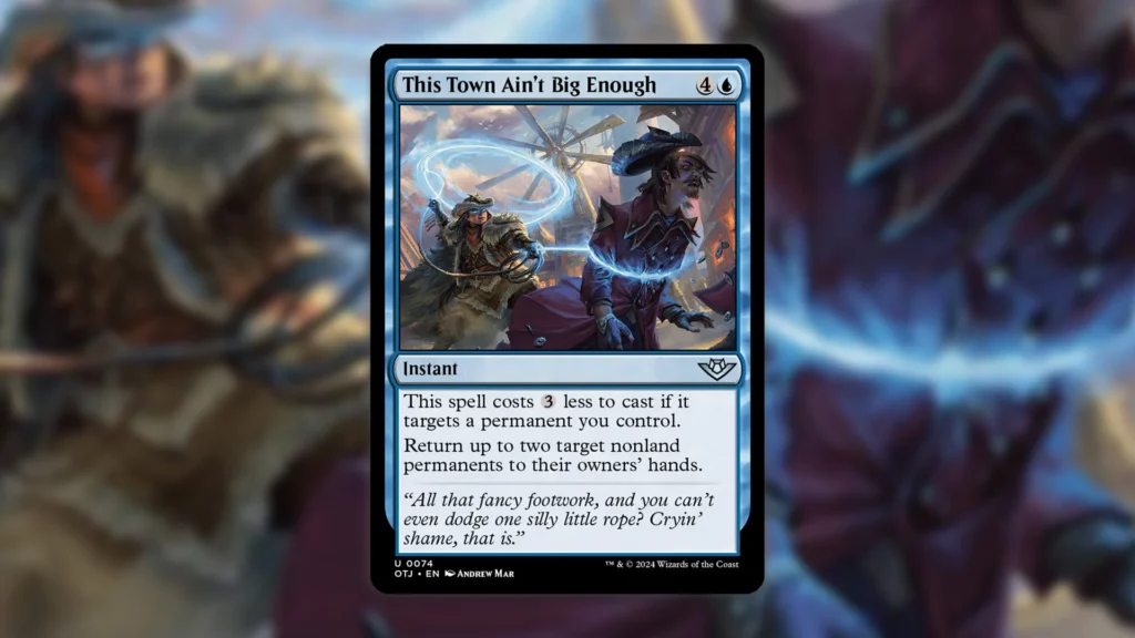 This Town Ain's Big Enough