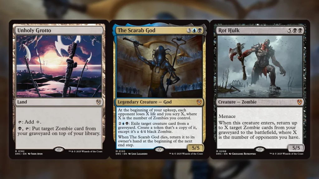 Eternal Might Commander Deck Reprints