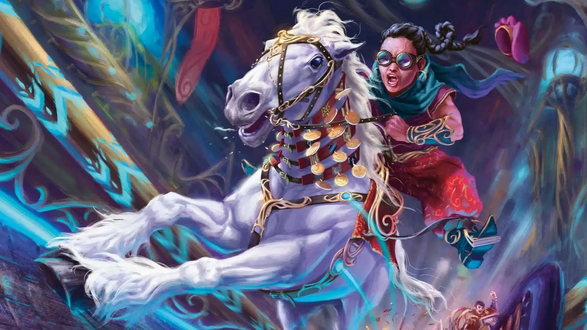 Gilded Ghoda | Aetherdrift | Art by Alexandre Honoré
