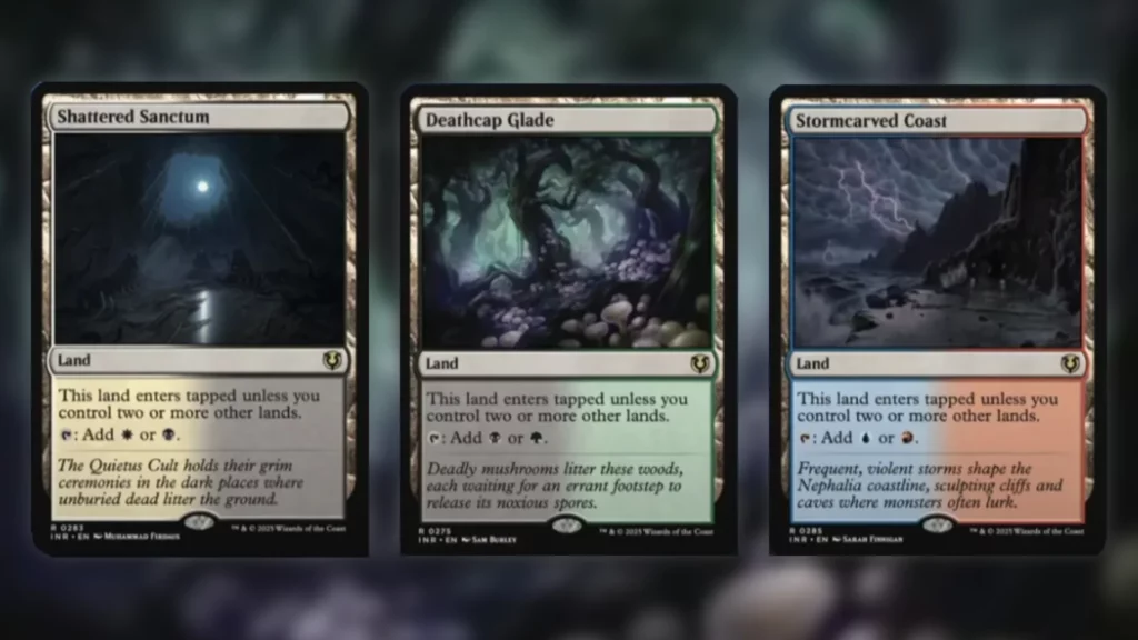 Innistrad Remastered Wednesday Previews Slow Lands