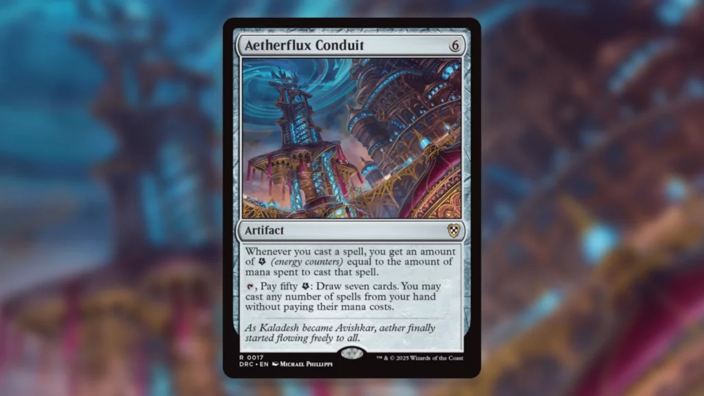 Living Energy Aetherdrift Commander Aetherflux Conduit