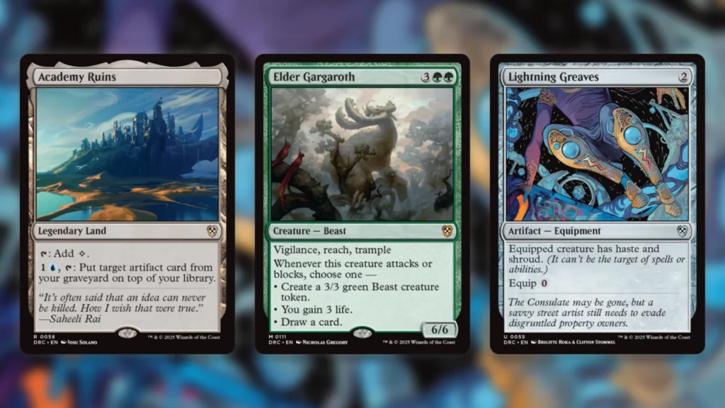 Living Energy Aetherdrift Commander Reprints