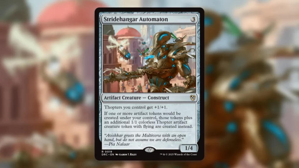 Living Energy Aetherdrift Commander Stridehangar Automaton
