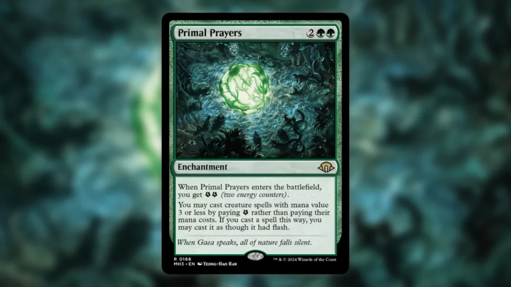 Living Energy Budget Upgrades Primal Prayers