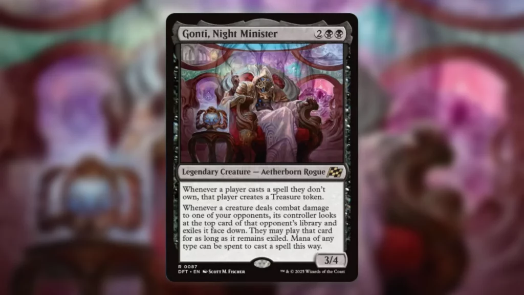 MTG Legends Aetherdrift Gonti, Night Minister