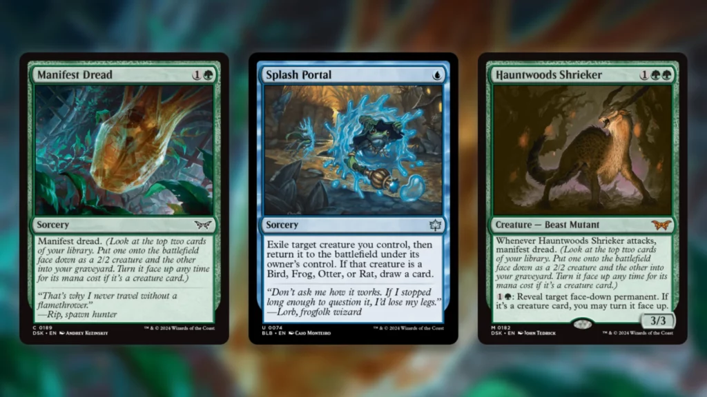 Manifest Dread Combo MTG